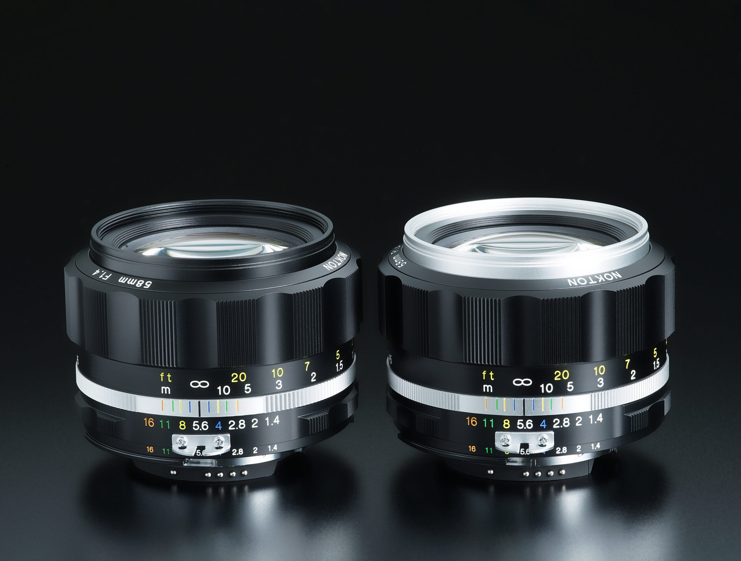 VoightLander フォクトレンダー 単焦点レンズ NOKTON 58mm F1.4 SLIIS Ai-S ニコンFマウント対応 ブラ 