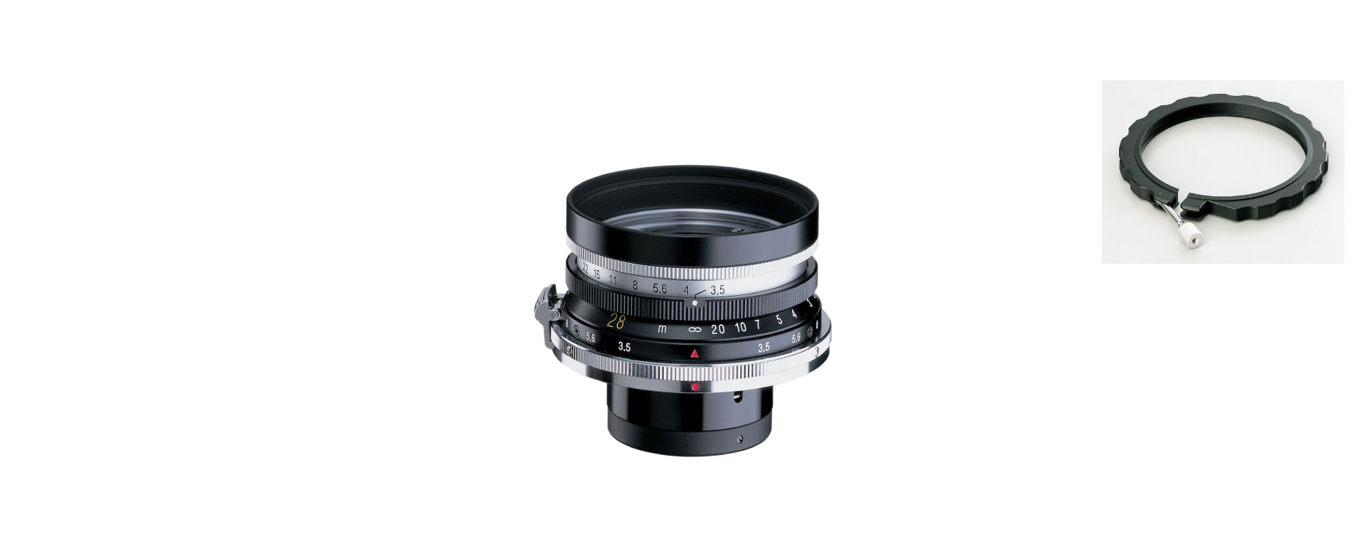 フォクトレンダー　スコパー　レンズ　SC SCOPAR 28mm f3.5 Color-Skopar 28mm f3.5 | ライカカタログ | アトリエライカ